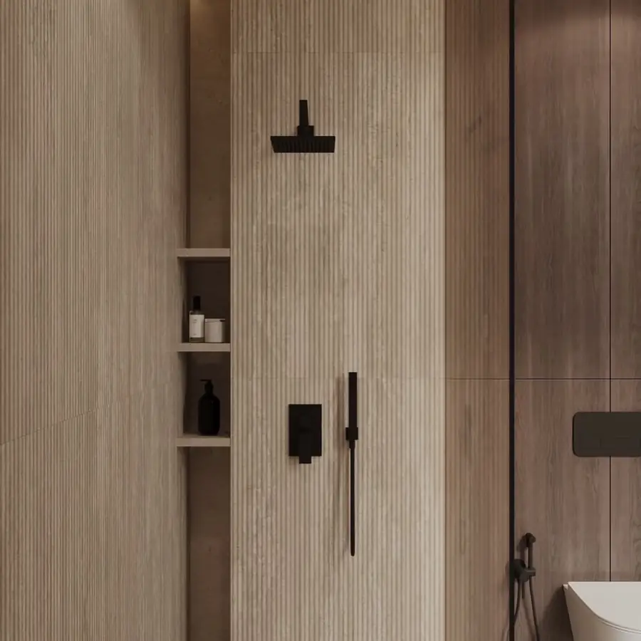 Master bathroom transformation in full home remodel